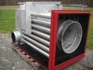 new style hooded rear air plenum 500,000 btu 10'' stack