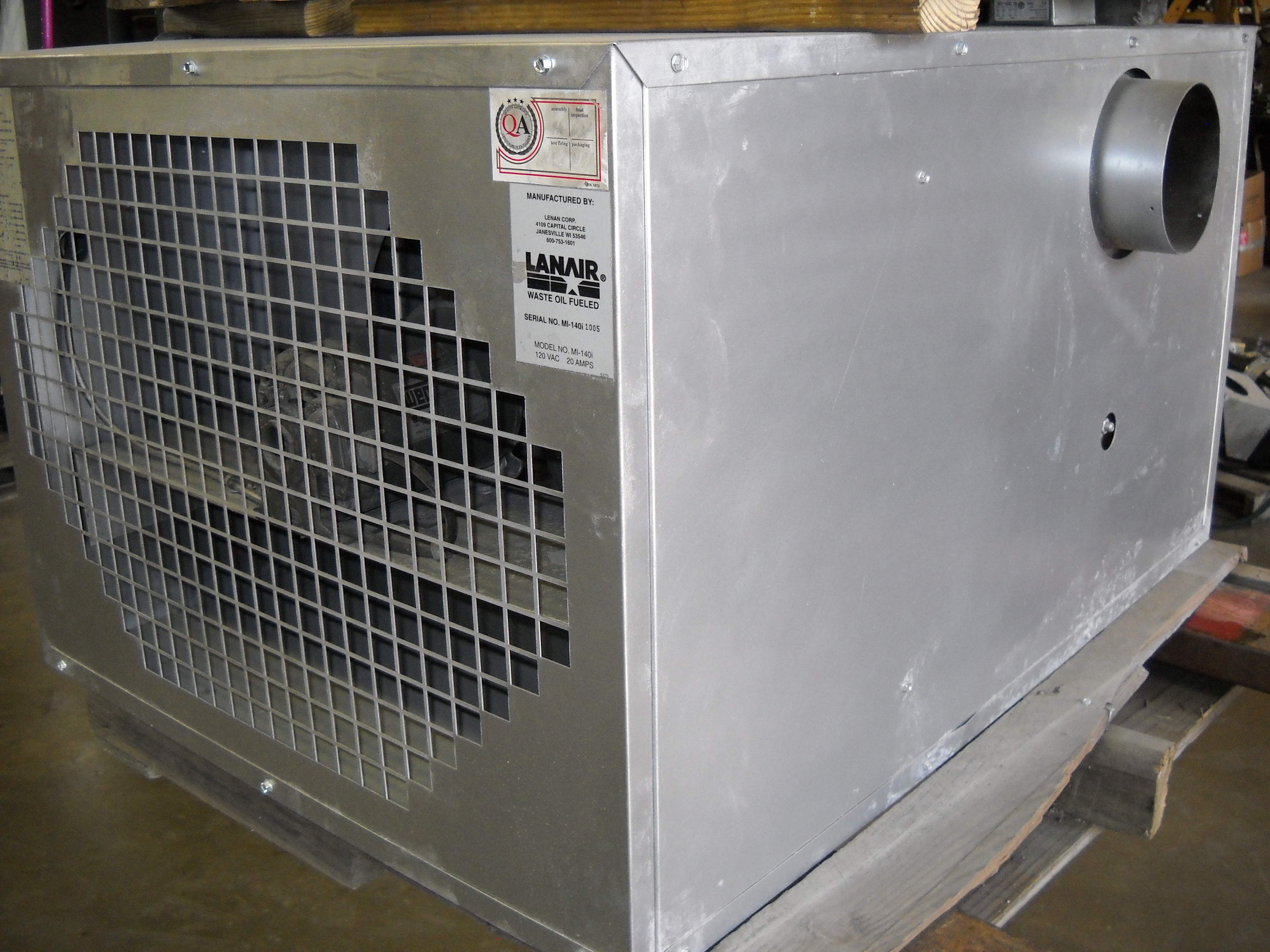 Lanair 8234 Pump Head Waste Oil Heater Pump ONE YEAR WARRANTY fits CA